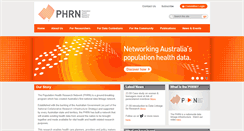 Desktop Screenshot of phrn.org.au